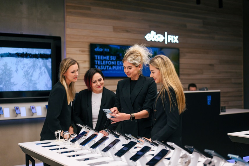 Elisa avab Pärnu Kaubamajakas märkimisväärselt suurema ja moodsama esinduse koos FIX teenusega 