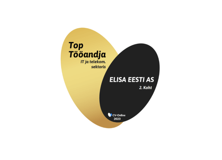 Elisa pälvis teise koha TOP tööandjana IT ja telekommunikatsiooni sektoris